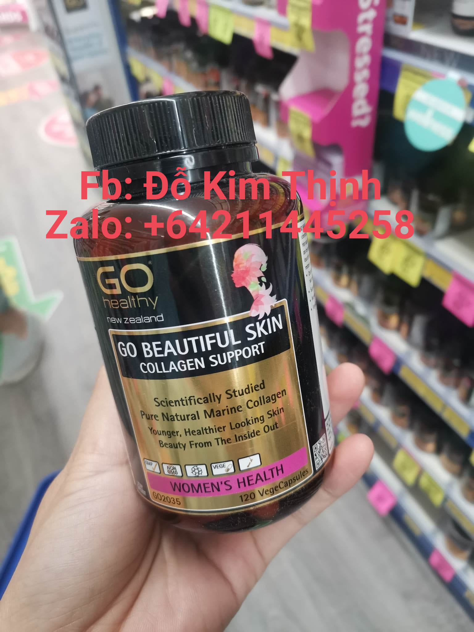 Viên uống bổ sung collagen Go Healthy